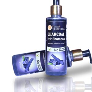 Charcoal Hair Shampoo StBotanica Activated , No SLS/Sulphate, Paraben – Refreshing Menthol 210ml